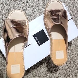Dolce vita banji sandals,  rose gold,  Size 6, new in box